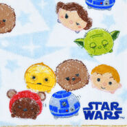 Star Wars Tsum Tsum Blue Towel