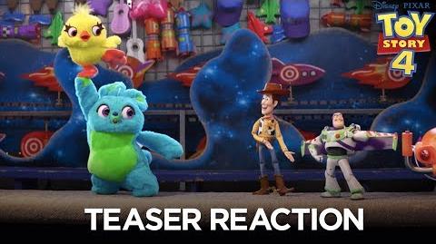Toy Story 4 Teaser Trailer Reaction