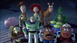 Toy Story characters in Pixar Pier at Disney California Adventure commercial