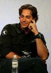 Zachary Levi speaks at the Chuck panel at the 2007 Summer TCA Press Tour.