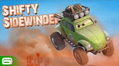 Cars Fast as Lightning - Shifty Sidewinder is here!
