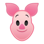 Piglet's emoji for Disney Emoji Blitz