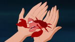 Sebastian is unable to sway the silent Ariel from her decision to become human.
