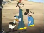 Mickey, Goofy, and Donald