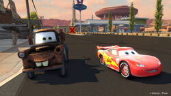 Mater in Kinect Rush: A Disney/Pixar Adventure.