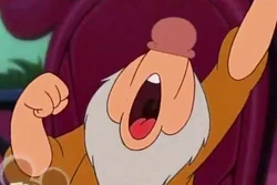 Sleepy yawning in House of Mouse.