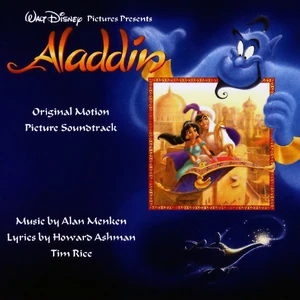 Aladdin Original Motion Picture Soundtrack Disney Wiki Fandom Lograba que el genio, más que un 'sidekick', compañero de aventuras, fuera casi un protagonista compitiendo sanamente ese lugar con aladdin. aladdin original motion picture