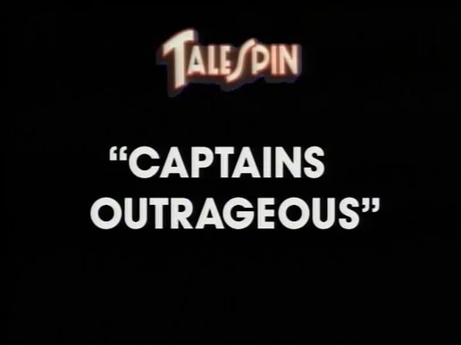 Captains Outrageous title card