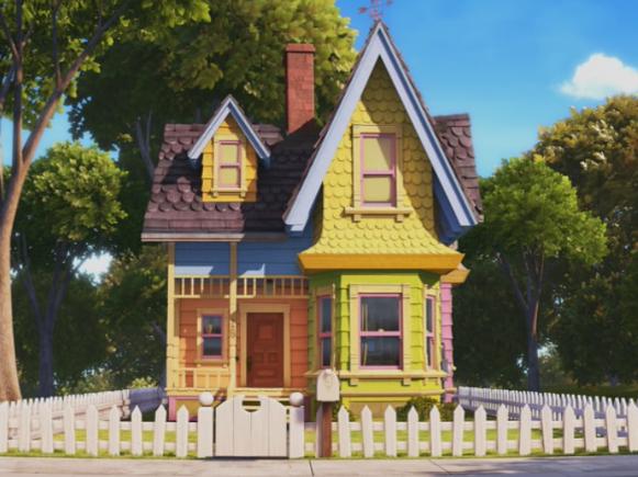 Carl's House From the Disney/pixar Movie UP 