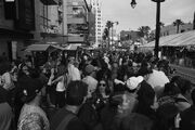 Fans at Avengers premiere