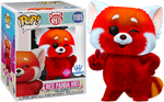 1185. Red Panda Mei (6-Inch, Flocked) (2022 Funko Shop Exclusive)