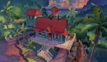 Lilo's House in ending montage