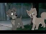 Angel and Scamp on "Snob Hill"