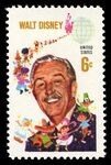 A Walt Disney stamp.