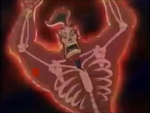 Jafar in skeleton form