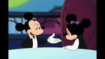 Mickey talking to Minnie