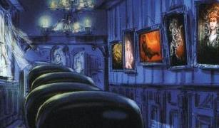 haunted mansion disneyland speed Pinhallway2