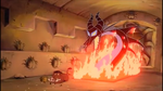 A cameo of Maleficent's dragon form in Timon & Pumbaa