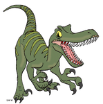 Velociraptor Clipart.gif (43 KB) Velociraptor clipart