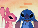 Stitch falling in love with Angel