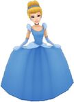 Cinderella in Disney Magical World.