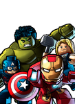 Big four-Avengers group