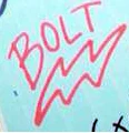 Bolt's signature.