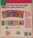 Back cover of 1991 Disney Afternoon read-along tape editions