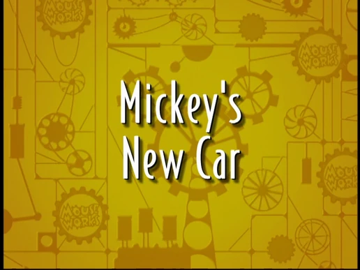 Mickey's New Car