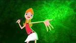 Candace singing "Mysterious Force"