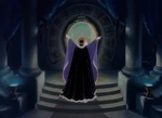 The Queen in the magic mirror chamber.