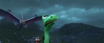 Coldfront about to hit Arlo in the head