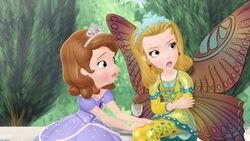 sofia the first princess butterfly