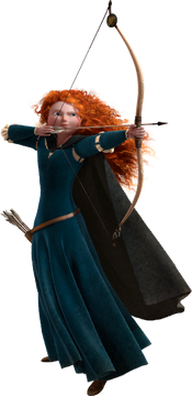 Merida doll with bow and arrow best sale