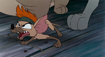 "Come on, you guys don't scare me! I'll kill you both! Come on, let me at 'em! I'll kill 'em!"