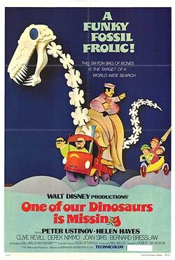 One of our dinosaurs is missing