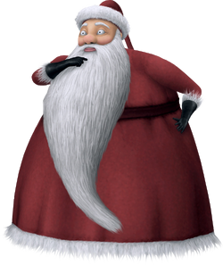 Santa Claus as he appears in Kingdom Hearts II