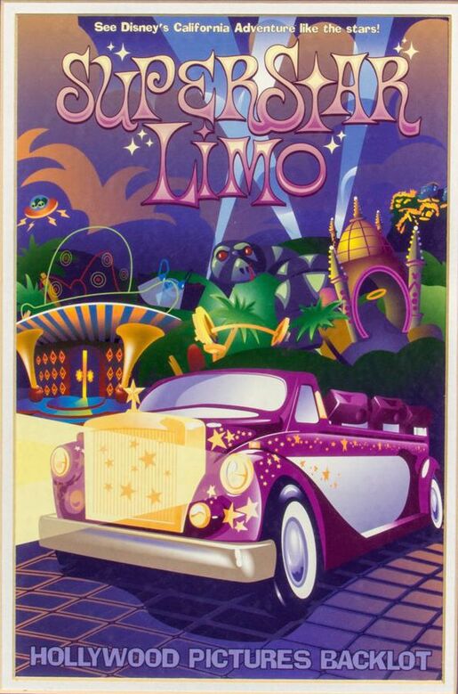 Superstar Limo Poster