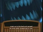 Unused teeth shot only seen in the Read-Along version