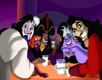 Villanos sentados.png (354 kB) Cruella y los villanos principales de Mickey's House of Villains.