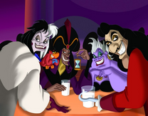 Jafar y los villanos principales de Mickey's House of Villains.