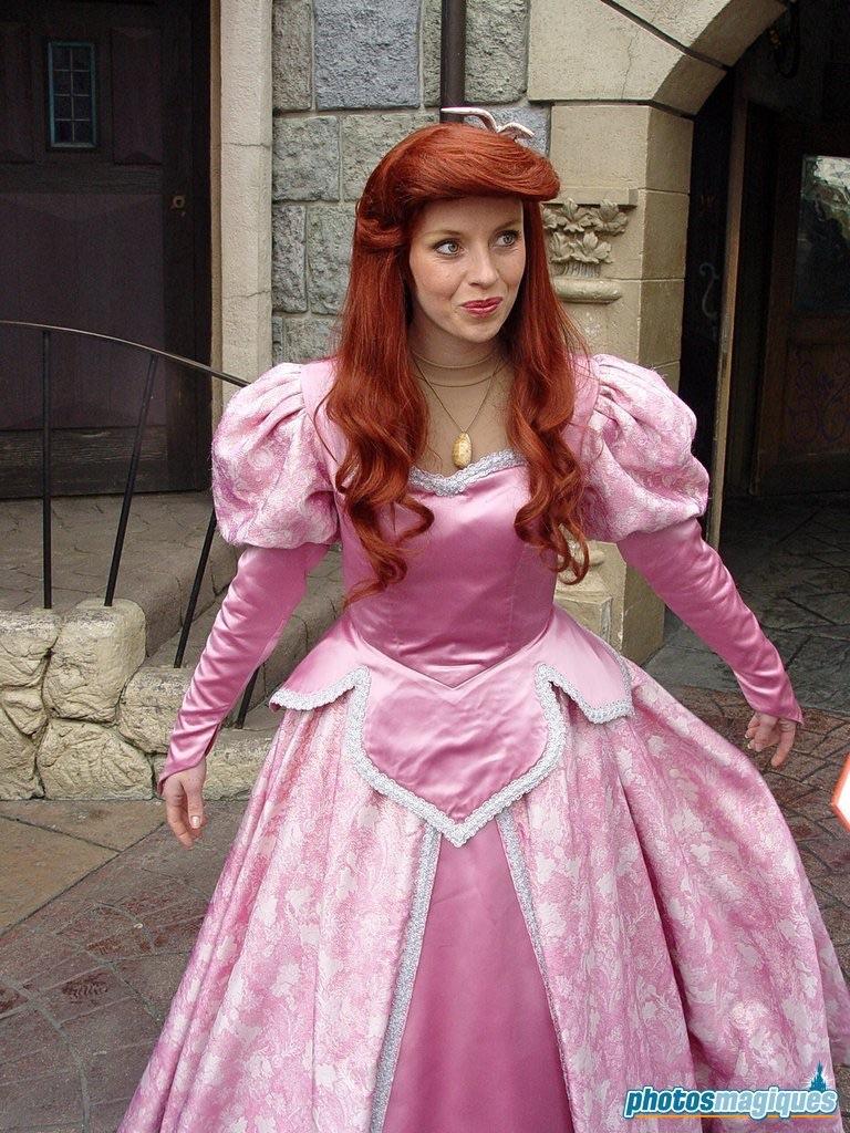 Adult Disney Pink Dress Ariel Costume