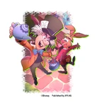 Mad Hatter and March Hare in Disney Star Smash.
