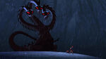 Three writhing heads grew from the Hydra's wound.
