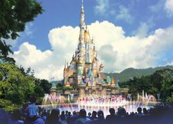 Hong Kong Disneyland Castle remodeled in 2020