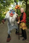 Goodall with Rafiki