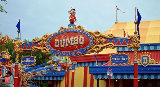 New Dumbo the Flying Elephant at Magic Kingdom