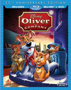 Oliver & Company Blu-ray 25th anniversary