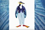 Zazu costume for the April Fools joke of the Antarctica production. Note that this depiction of Zazu in the April Fools joke of the Antarctica production is an emperor penguin instead of a hornbill, as penguins are commonly found in Antarctica.