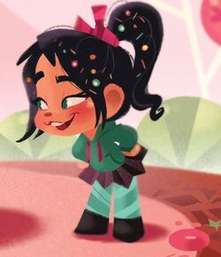 Vanellope in One Sweet Race